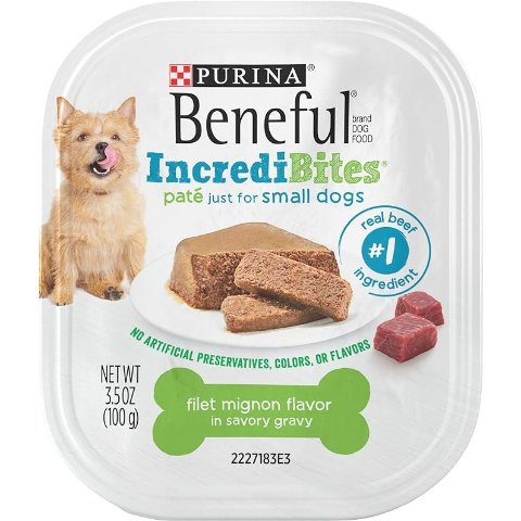 IncrediBites 牛肉味小型犬罐头 3.5oz 12罐