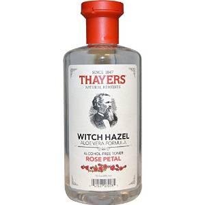 Thayers Alcohol-Free Rose Petal Witch Hazel with Aloe Vera, 12 Fluid Ounce