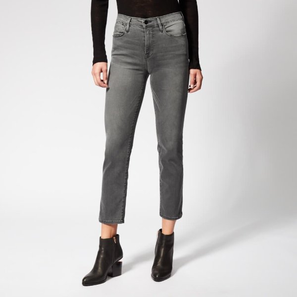 Women's Le High Straight Fit Jeans - Hunt