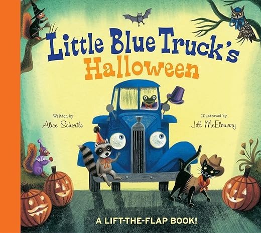 小蓝卡车的万圣节 绘本书