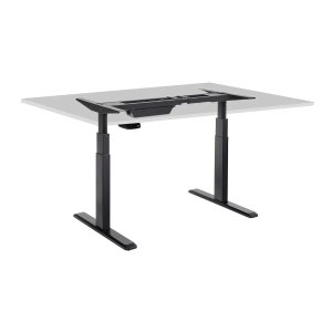 Monoprice Sit-Stand Dual-Motor Height Adjustable Table Desk Frame, Electric