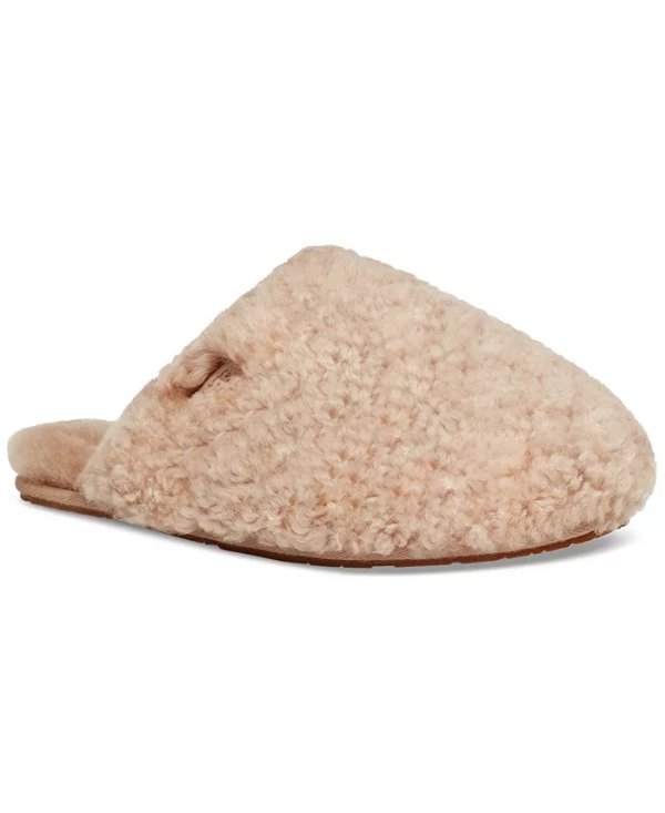 Women's Maxi Curly Slide Slippers