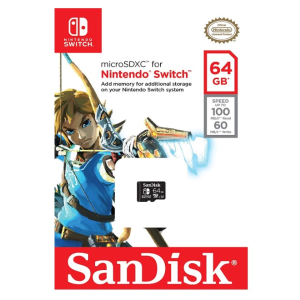 SanDisk microSDXC UHS-I card for Nintendo Switch