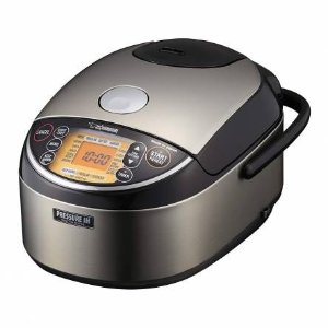 Zojirushi NP-NWC10XB 5.5-Cup Pressure Induction Heating Rice Cooker and Warmer