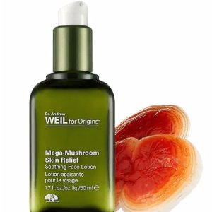 Dr. Weil Kit With MEGA-MUSHROOM SKIN RELIEF SOOTHING FACE LOTION purchase @ Origins