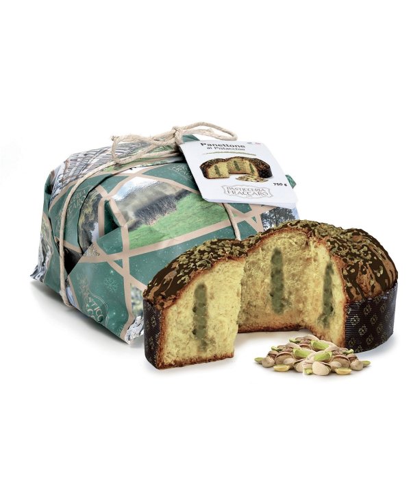 - Panettone with Pistacchio 750G - Hand Wrapped Line