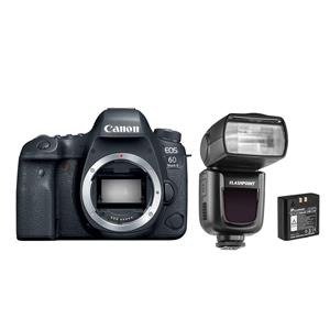 Canon EOS 6D Mark II + Flashpoint Zoom Li-on R2 TTL 