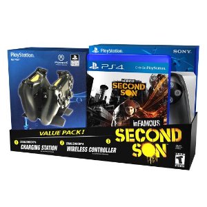 Sony DualShock 4 Wireless Controller for PS4 with Infamous Second Son