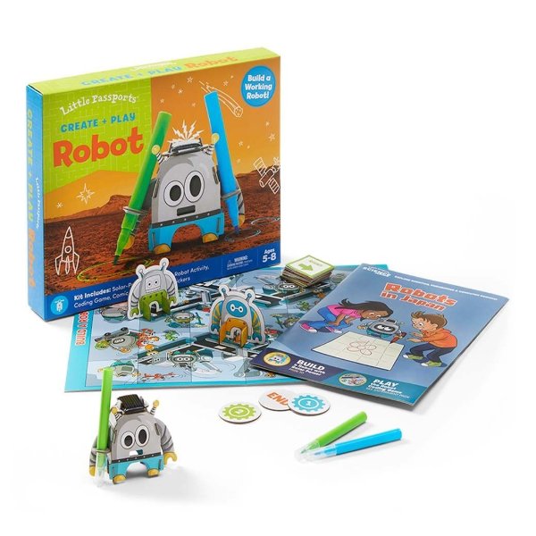 Create + Play: Create a Toy Robot | Little Passports