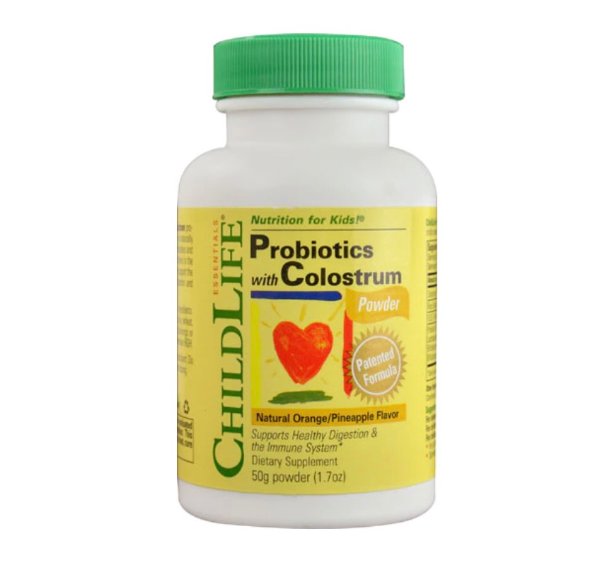Probiotics with Colostrum Powder Orange Pineapple -- 50 g