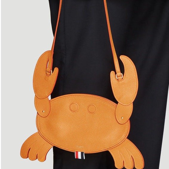 Crab Shoulder Bag in Orange