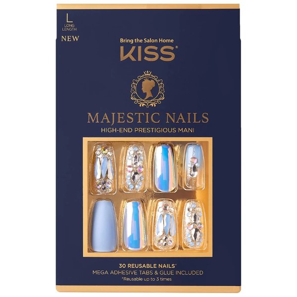 Kiss Majestic Nails High-End Manicure, My Jewelry
