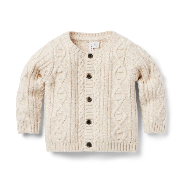 Baby Cable Knit Cardigan