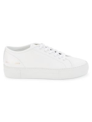 Tournament Leather Platform Sneakers