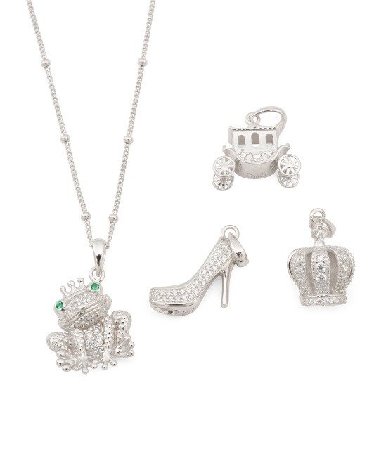 Sterling Silver Fairytale Build Your Own Charm Necklace