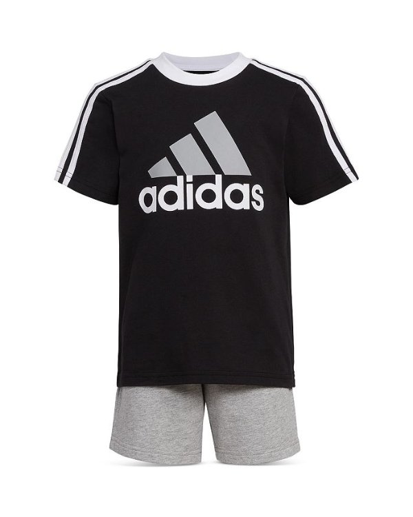Boys' Two Piece Tee & French Terry Shorts Set - Little Kid