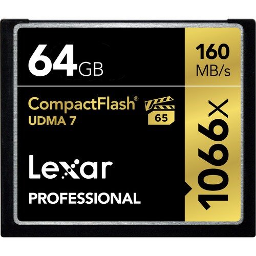 64GB Professional 1066x CompactFlash 内存卡