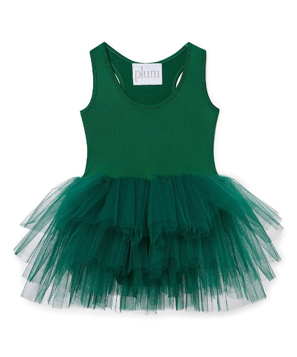 Green Olive Tutu Dress - Infant, Toddler & Girls