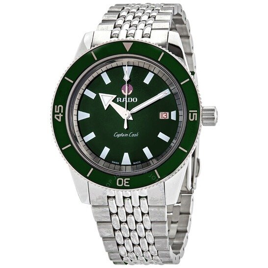 Captain Cook Automatic Green Dial Men's Watch R32505313