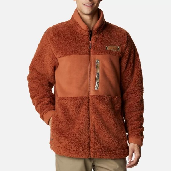 Men's PHG Roughtail™ Sherpa Full Zip Fleece | Columbia Sportswear