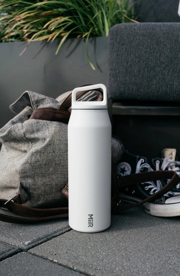 32-Ounce Wide Mouth Stainless Steel Insulated Water Bottle