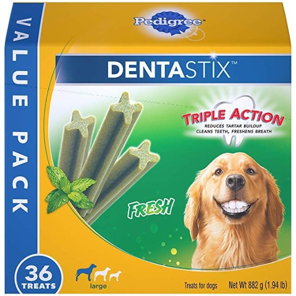 Pedigree Dentastix Dental Treats for Dogs - Large (30 lb +)