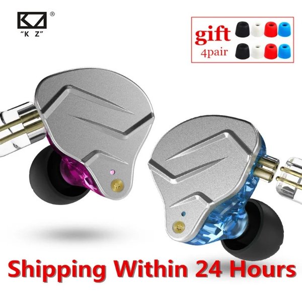 Kz Zsn Pro X 1ba 1dd Earphone | Kz Zsn Pro Headphones 1ba | Kz Zs10 Pros Earbuds - Pro - Aliexpress