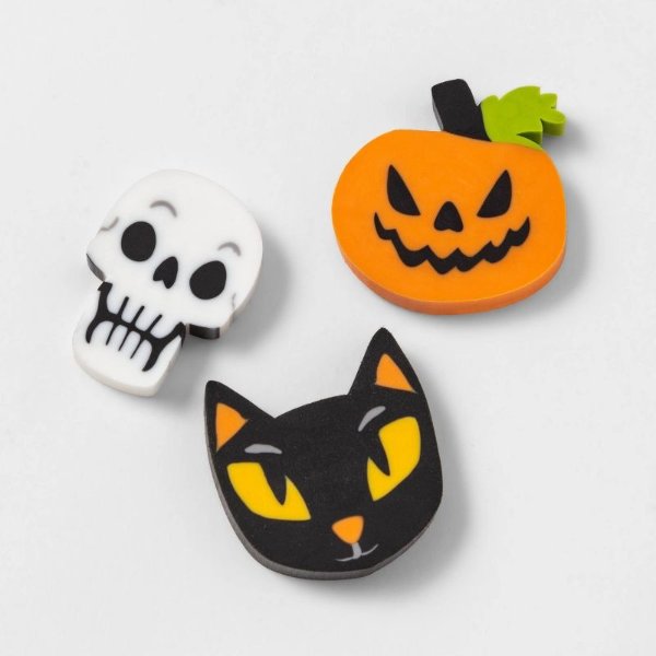 24ct Erasers Halloween Party Favors 