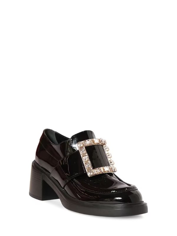 60mm Viv Rangers patent leather loafers