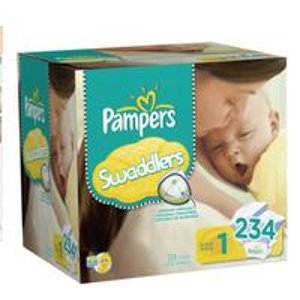 Pampers Swaddlers Diapers (size:N-3)
