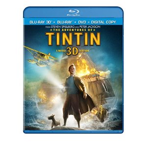 The Adventures of Tintin 3D + DVD + Blu-ray + Digital