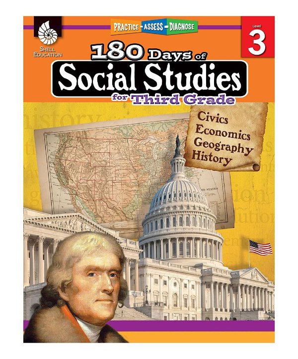 Grade 3 180 Days of Social Studies Workbook