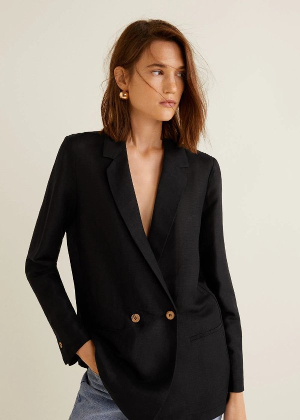 Linen blazer suit - Women | OUTLET USA