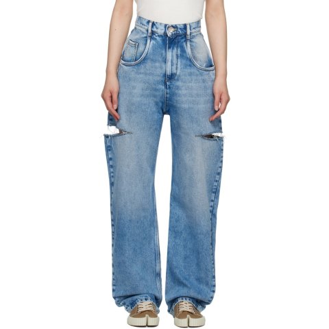 Maison Margiela破洞牛仔裤