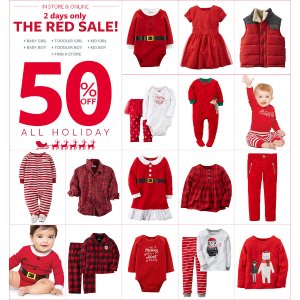 All Holiday Items at Carter's