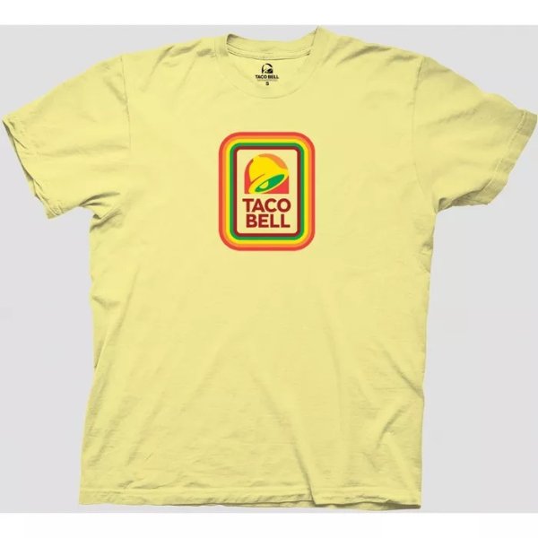 Men's Taco Bell Short Sleeve Graphic T-Shirt - Yellow