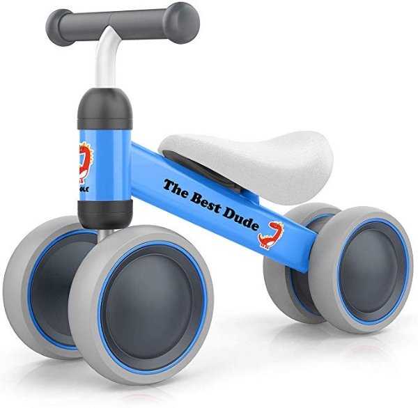 Baby Balance Bike - Baby Bicycle for 12-24 Months, Sturdy Balance Bike for 1 Year Old, Perfect as First Bike and Birthday Gift, Safe Riding Toys for 1 Year Old Girl Gifts Ideal Baby Bike
