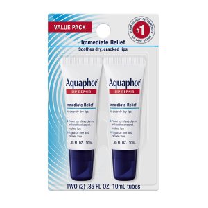 Aquaphor 唇部修复软膏2支装热卖 持久保湿干裂唇部