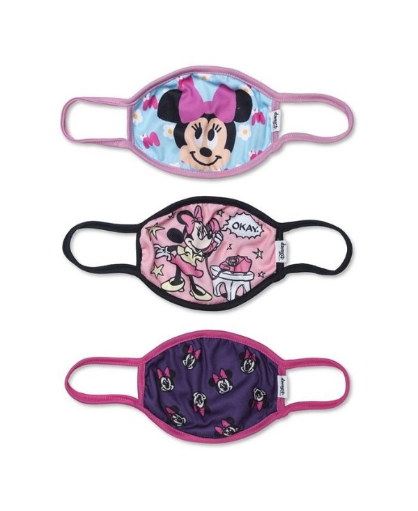 Minnie Kids Face Cover, Pack of 3