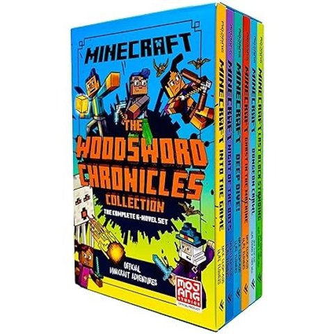 Minecraft Woodsword Chronicles Collection: The Complete Books 1 - 6 Novel Series Box Set