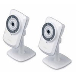 2 Pack D-Link DCS-932L Day/Night Cloud Wireless IP Camera w/Remote