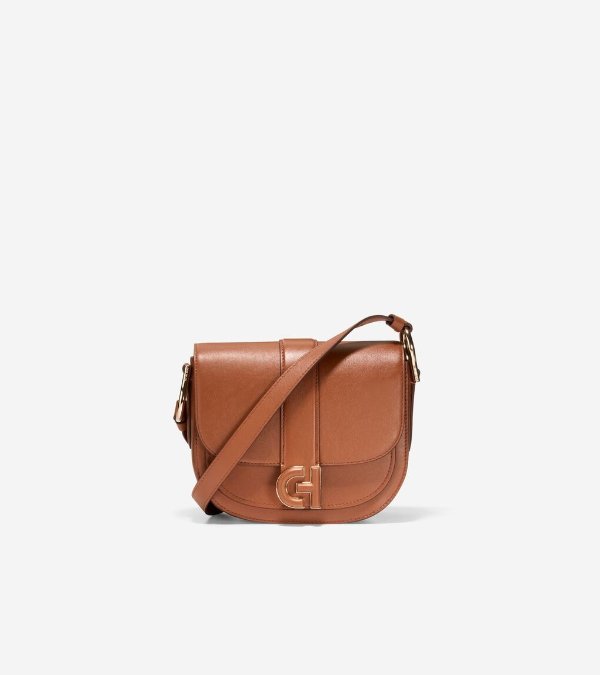 Essential Mini Saddle Bag in Beige Or Khaki | Cole Haan