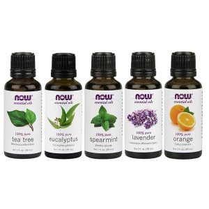 NOW Foods Essential Oils Variety Pack (5-Pack)
