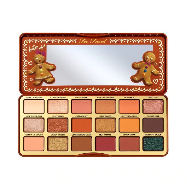 Gingerbread Extra Spicy Eye Shadow Palette | TooFaced