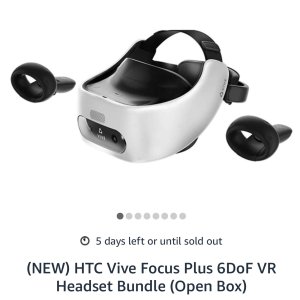HTC Vive Focus Plus 6DoF VR 套装 开箱版