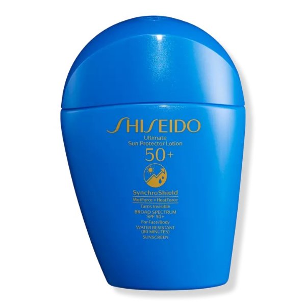 ShiseidoTravel Size Ultimate Sun Protector Lotion SPF 50+ Sunscreen