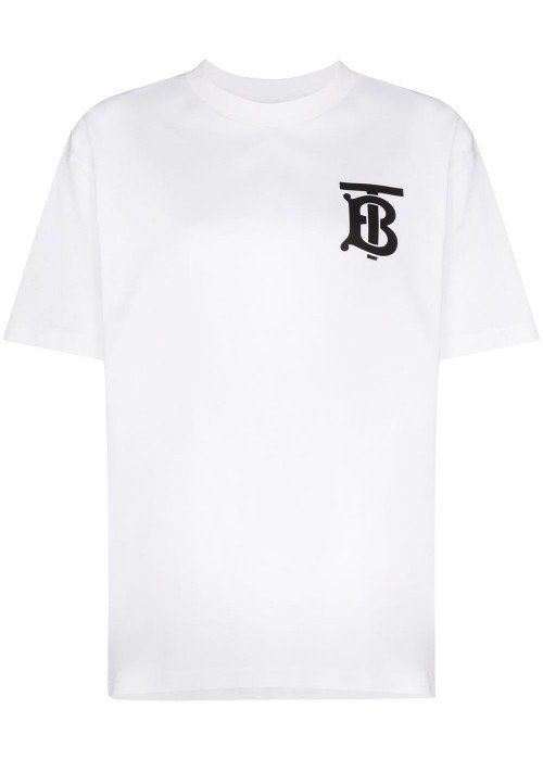 Tb Logo Cotton T-shirt