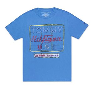 Tommy Hilfiger 男童夏季短袖T恤特卖，100%纯棉
