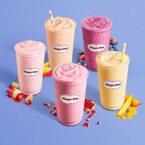 New Release: Haagen-dazs Five Flavors Fruit Smoothie