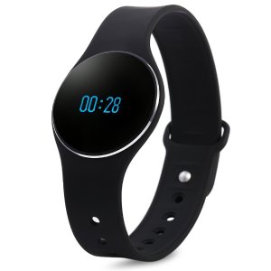 GBlife Bluetooth 4.0 Smart Bracelet Sport Watch with SMS Reminder Sleep Fitness Tracker Calorie (Black)